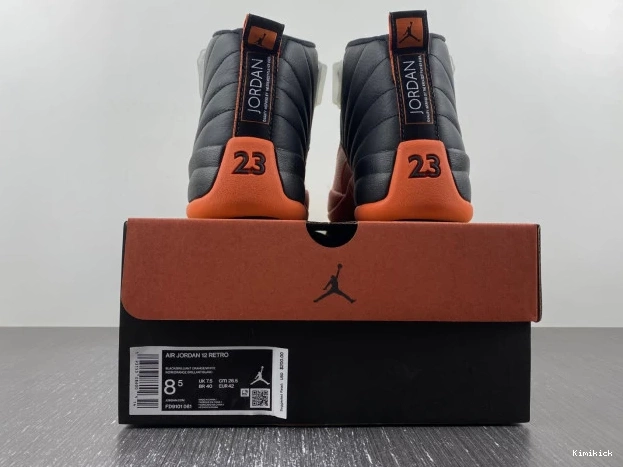Brilliant Orange 12 Jordan Air FD9101- 698 NewStyle WMNS 0525